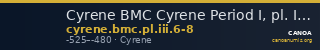 Cyrene BMC Cyrene Period I, pl. III, 6-8 — CANOA