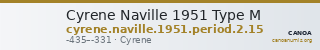 Cyrene Naville 1951 Type M — CANOA