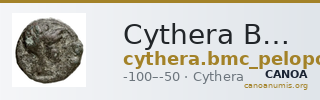 Cythera BMC Cythera 1-2 — CANOA
