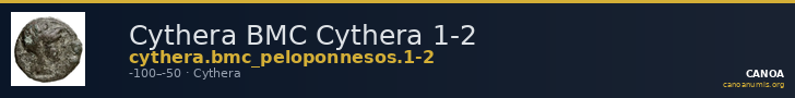 Cythera BMC Cythera 1-2 — CANOA