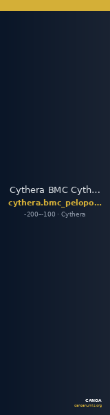Cythera BMC Cythera 10 — CANOA