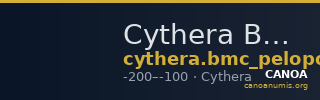 Cythera BMC Cythera 11 — CANOA