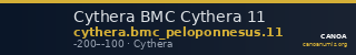 Cythera BMC Cythera 11 — CANOA