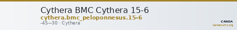 Cythera BMC Cythera 15-6 — CANOA