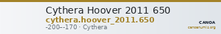 Cythera Hoover 2011 650 — CANOA