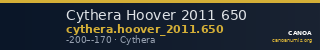 Cythera Hoover 2011 650 — CANOA