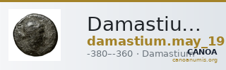 Damastium May 1939 Group VI tetrobols — CANOA