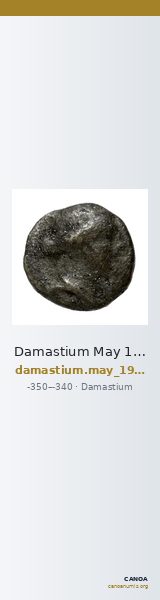 Damastium May 1939 Group VIII drachms — CANOA