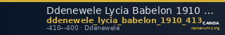 Ddenewele Lycia Babelon 1910 413 — CANOA