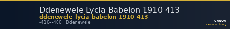 Ddenewele Lycia Babelon 1910 413 — CANOA
