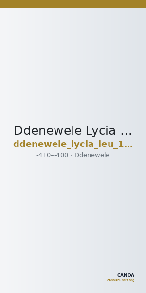Ddenewele Lycia Leu web auction 11 1004 — CANOA