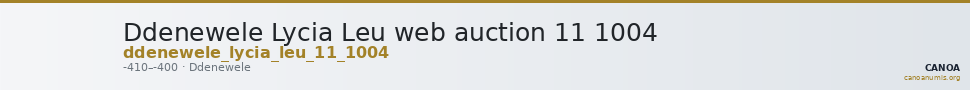 Ddenewele Lycia Leu web auction 11 1004 — CANOA