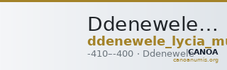 Ddenewele Lycia Müseler 2017 I — CANOA