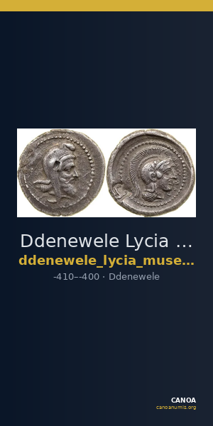 Ddenewele Lycia Müseler 2017 II and IV-VII — CANOA