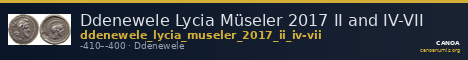 Ddenewele Lycia Müseler 2017 II and IV-VII — CANOA