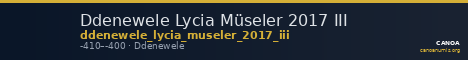 Ddenewele Lycia Müseler 2017 III — CANOA