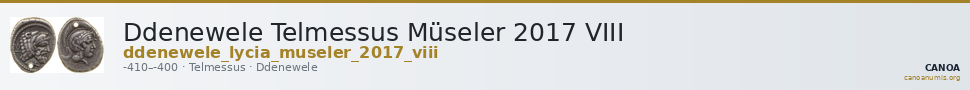 Ddenewele Telmessus Müseler 2017 VIII — CANOA