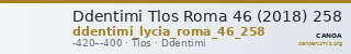 Ddentimi Tlos Roma 46 (2018) 258 — CANOA