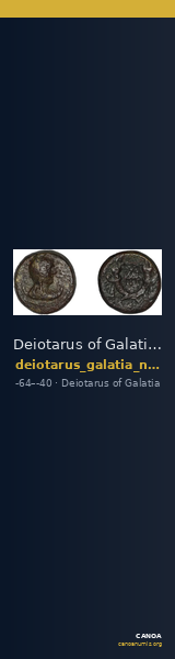 Deiotarus of Galatia Galatia Newell 1934 1 — CANOA