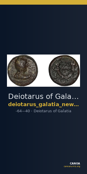 Deiotarus of Galatia Galatia Newell 1934 1 — CANOA