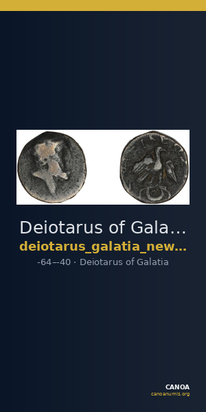 Deiotarus of Galatia Galatia Newell 1934 2 — CANOA
