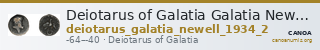 Deiotarus of Galatia Galatia Newell 1934 2 — CANOA
