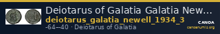 Deiotarus of Galatia Galatia Newell 1934 3 — CANOA