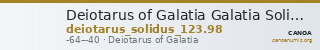 Deiotarus of Galatia Galatia Solidus 123 (2023) 98 — CANOA