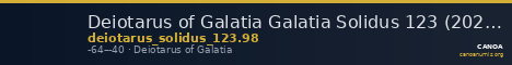 Deiotarus of Galatia Galatia Solidus 123 (2023) 98 — CANOA