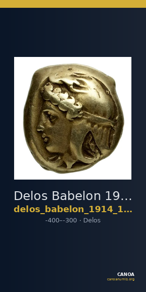 Delos Babelon 1914 1319 — CANOA