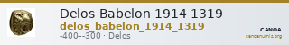 Delos Babelon 1914 1319 — CANOA