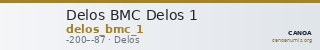 Delos BMC Delos 1 — CANOA