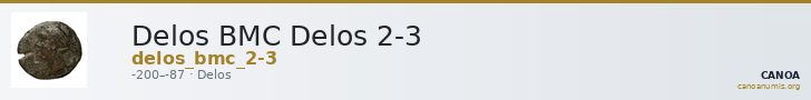 Delos BMC Delos 2-3 — CANOA