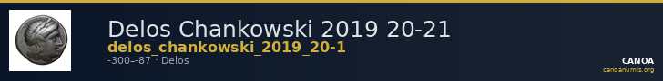Delos Chankowski 2019 20-21 — CANOA