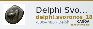 Delphi Svoronos 1896 1; 21 — CANOA