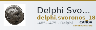 Delphi Svoronos 1896 18-9 — CANOA