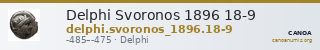 Delphi Svoronos 1896 18-9 — CANOA