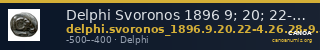 Delphi Svoronos 1896 9; 20; 22-4; 26; 28-9; 31 — CANOA