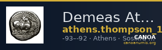 Demeas Athens Thompson 1961 1050-1066 — CANOA