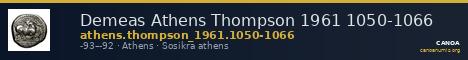 Demeas Athens Thompson 1961 1050-1066 — CANOA