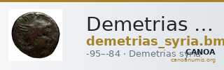Demetrias BMC Demetrias 1 — CANOA