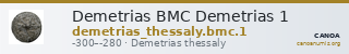 Demetrias BMC Demetrias 1 — CANOA