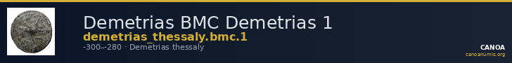 Demetrias BMC Demetrias 1 — CANOA