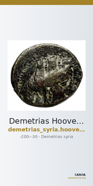 Demetrias Hoover Syria 146 — CANOA