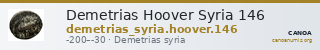 Demetrias Hoover Syria 146 — CANOA