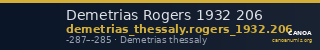 Demetrias Rogers 1932 206 — CANOA