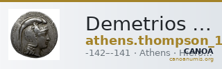 Demetrios Athens Thompson 1961 202-227 — CANOA