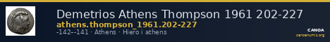 Demetrios Athens Thompson 1961 202-227 — CANOA