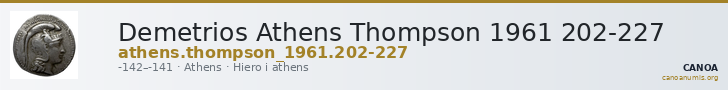 Demetrios Athens Thompson 1961 202-227 — CANOA