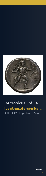 Demonicus I of Lapethus Lapethus BMC Citium 74 — CANOA